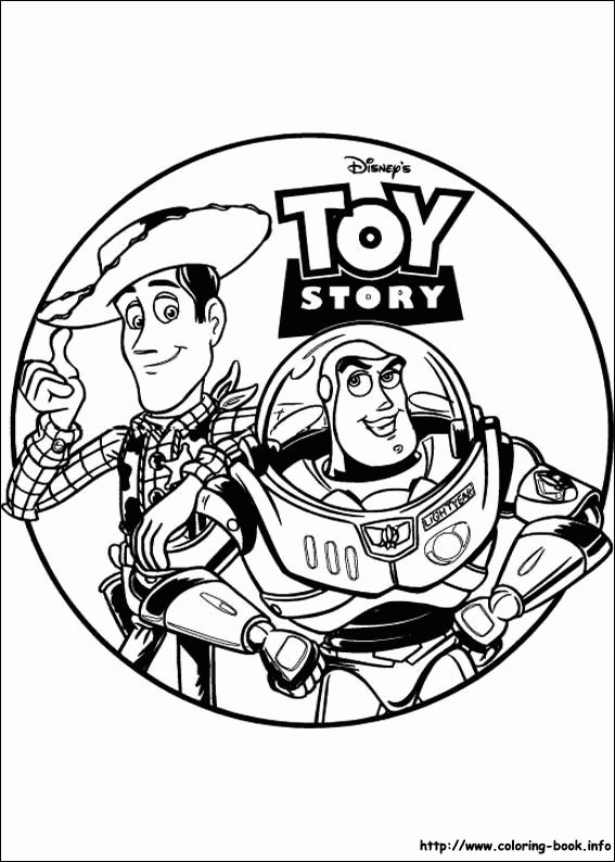 Toy Story kolorowanki